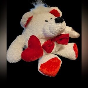 NEW Dan Dee Collector's Choice Plush Bear with Heart